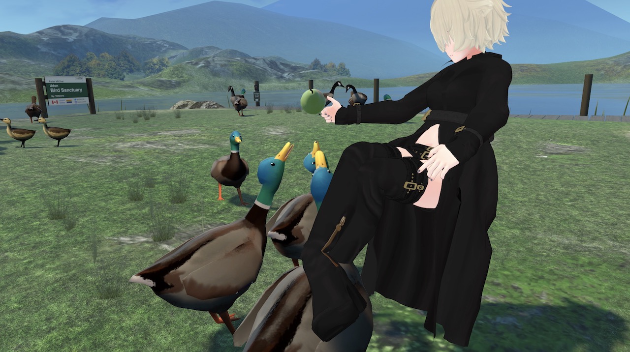 Udon Bird Sanctuary VRChatワールド紹介3