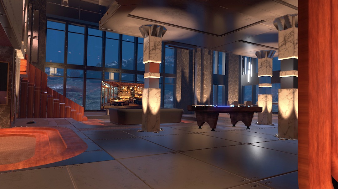 Underwater Penthouse VRchat ワールド紹介2