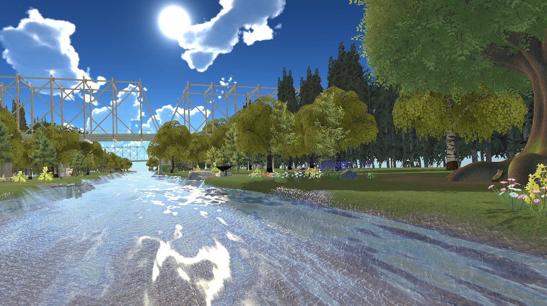 のんびり川下り -nonbiri river cruise- VRChat ワールド紹介3