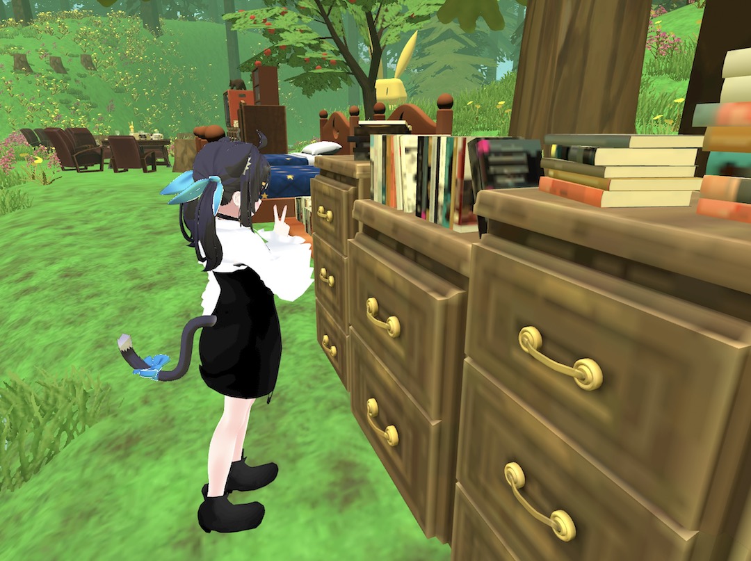 森でぼんやりだらだら【作業中向け】 cluster ワールド紹介3