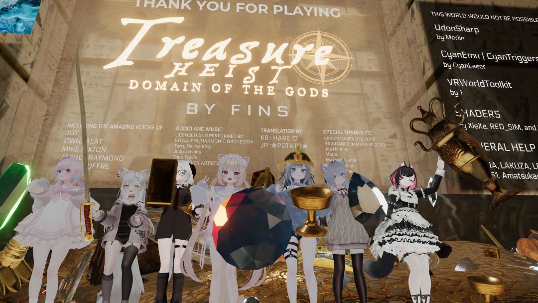 VRChatワールド紹介 Treasure Heist 27