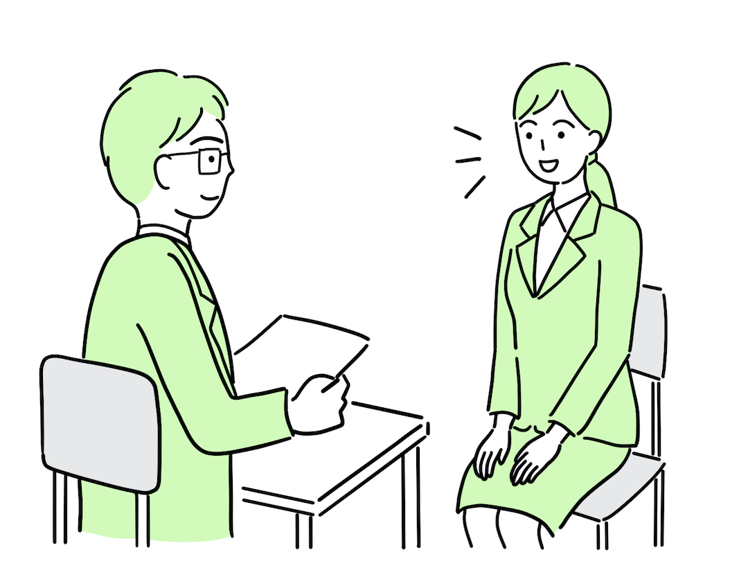 面接 ACイラスト