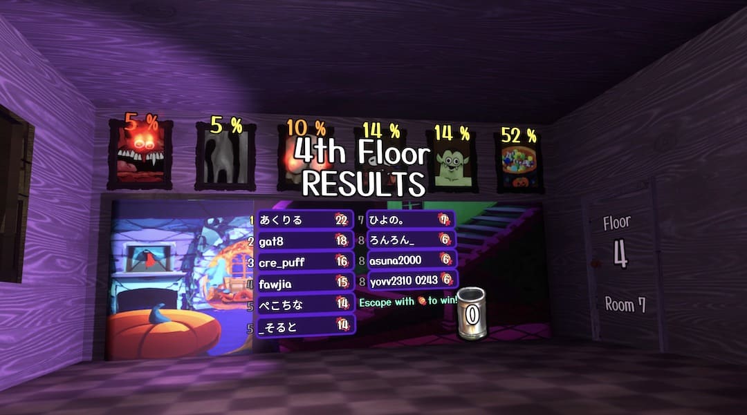 5 Floors 5 Monsters VRChat ワールド紹介4