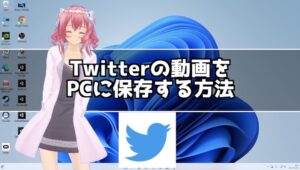 PCでTwitterに投稿された動画を保存する方法！