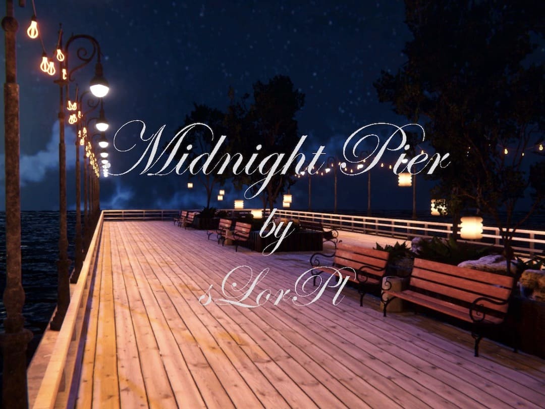 Midnight Pier ｜ Updateǃ VRChatワールド紹介