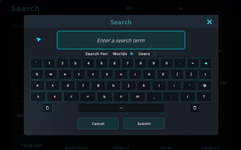 VRChat ワールドを移動する方法3