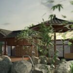 clusterワールド紹介 温泉