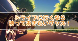 ドライブを楽しむために持っておきたいグッズ！長距離ドライブにもあると便利！
