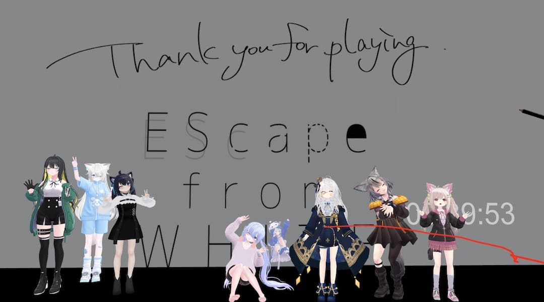 Escape from WHITE VRChat ワールド紹介4