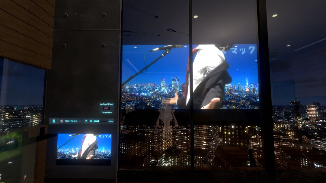 VRChatワールド紹介 Tokyo NightRoom4