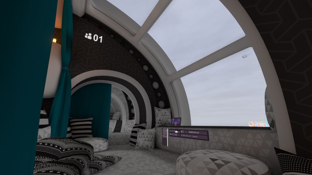VRChatワールド紹介 ケセドの飛行艇-CHESED's Floating Airship-7