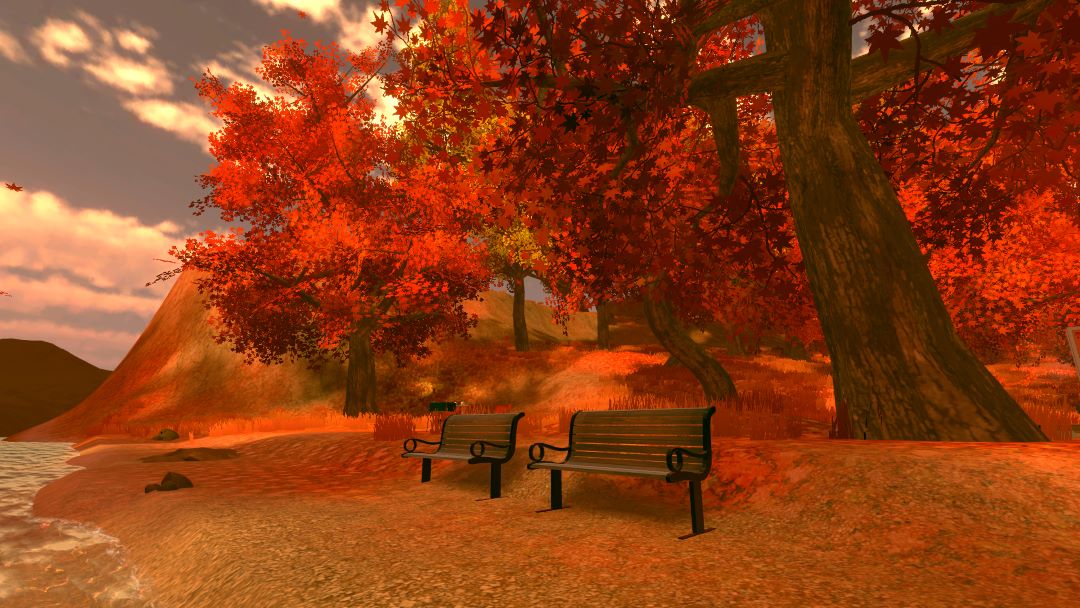 VRChatワールド紹介 懐郷の秋澄む処 -Nostalgic Autumn Riverside-2