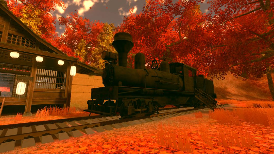 VRChatワールド紹介 懐郷の秋澄む処 -Nostalgic Autumn Riverside-4