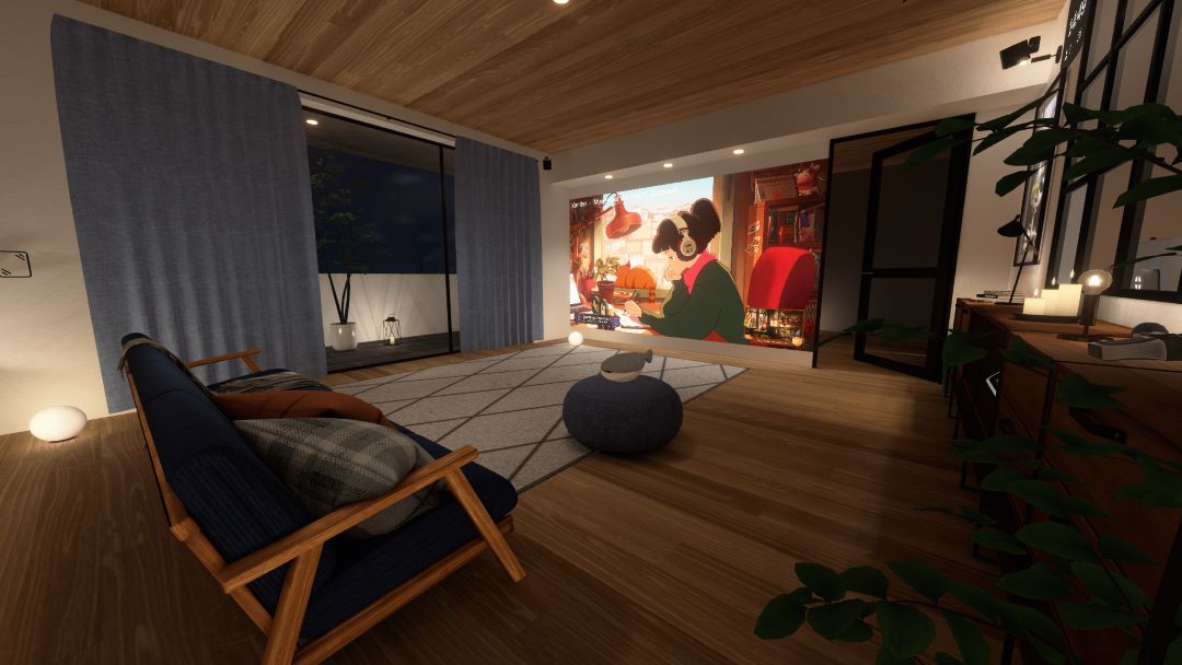 VRChatワールド紹介 日々部屋 - HibiLoft5