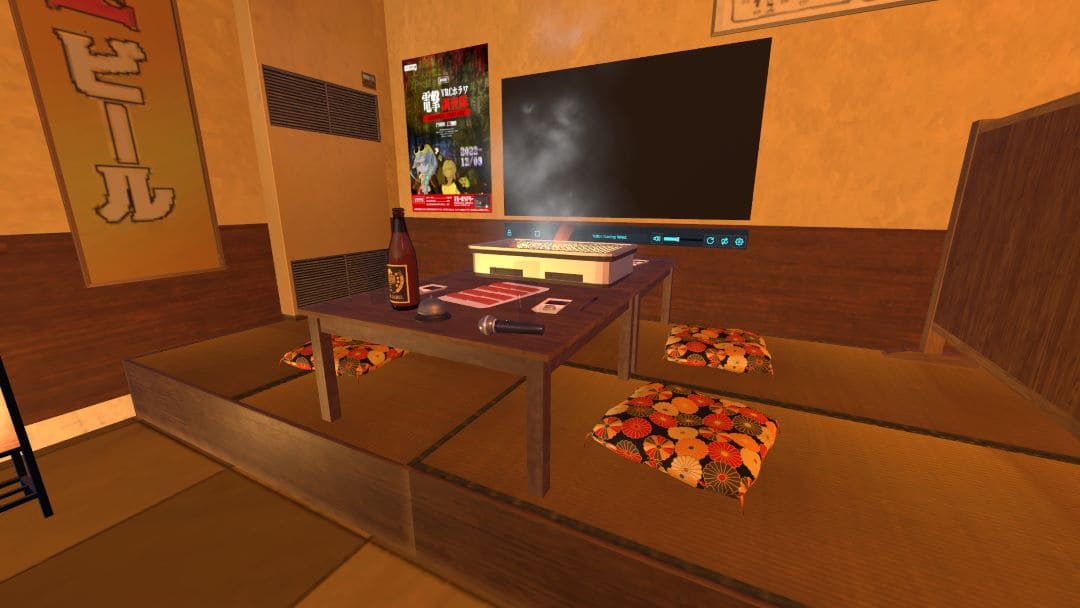 VRChatワールド紹介 焼肉居酒屋電気ぶらん yakiniku izakaya denki-bran3