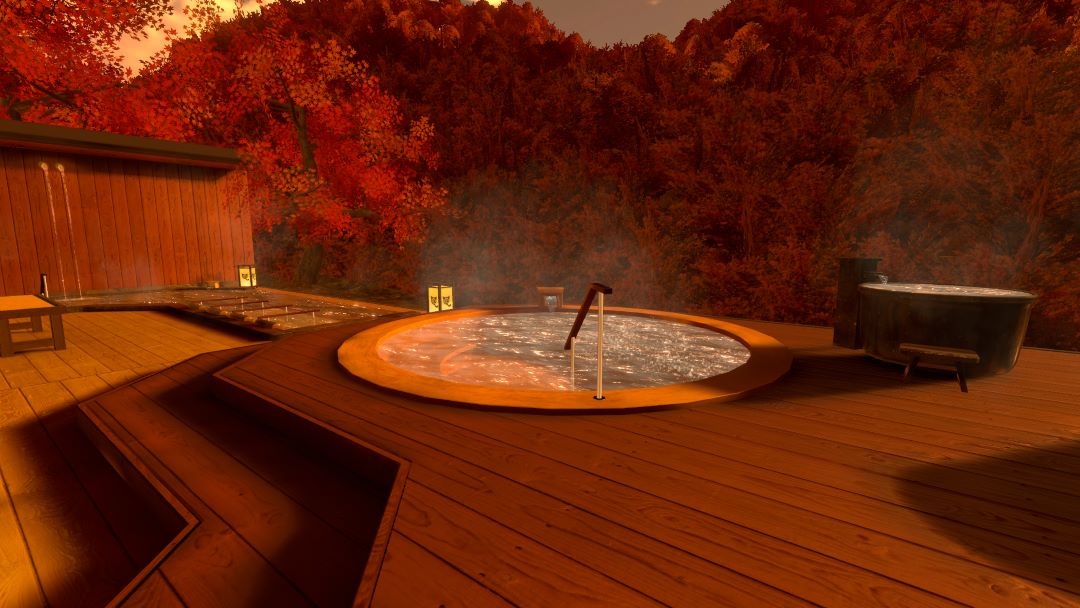 VRChatワールド紹介 超懐郷の秋澄む処 -Nostalgic Autumn Riverside 2024-11