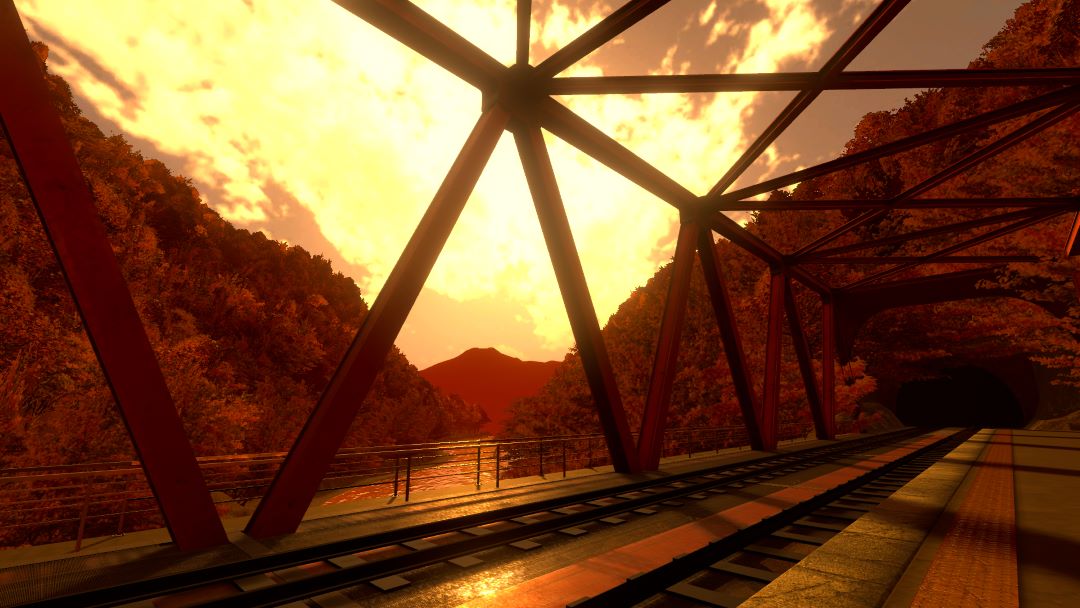 VRChatワールド紹介 超懐郷の秋澄む処 -Nostalgic Autumn Riverside 2024-2