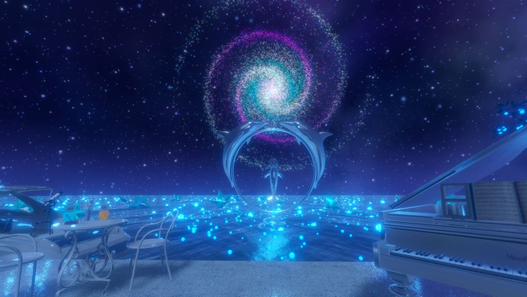 VRChatワールド紹介 青い星の夢 -Blue Star Dream-1