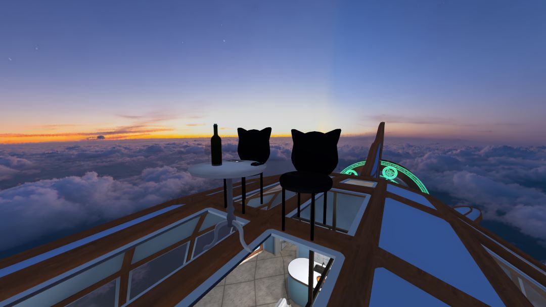 VRchatワールド紹介 Flying Boat Fujinagi8