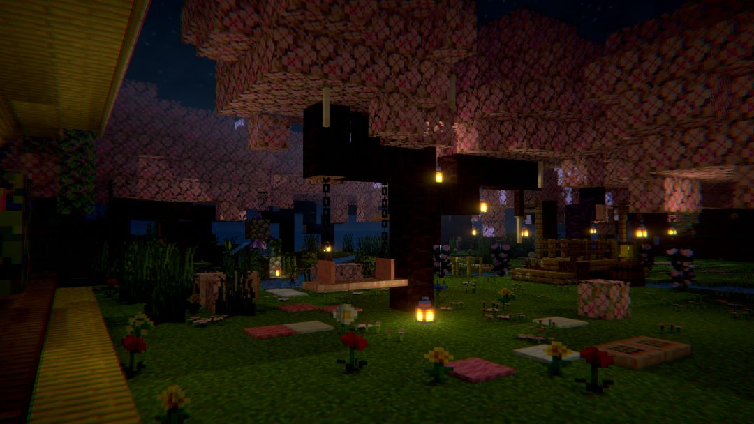 VRChatワールド紹介 Cherry Blossom House4