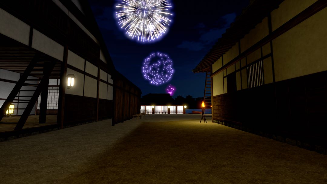 VRChatワールド紹介 Fireworks JP Remake 1