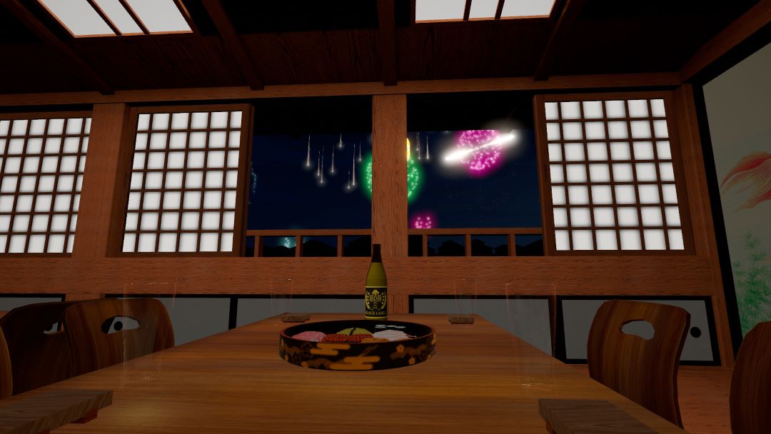VRChatワールド紹介 Fireworks JP Remake 4