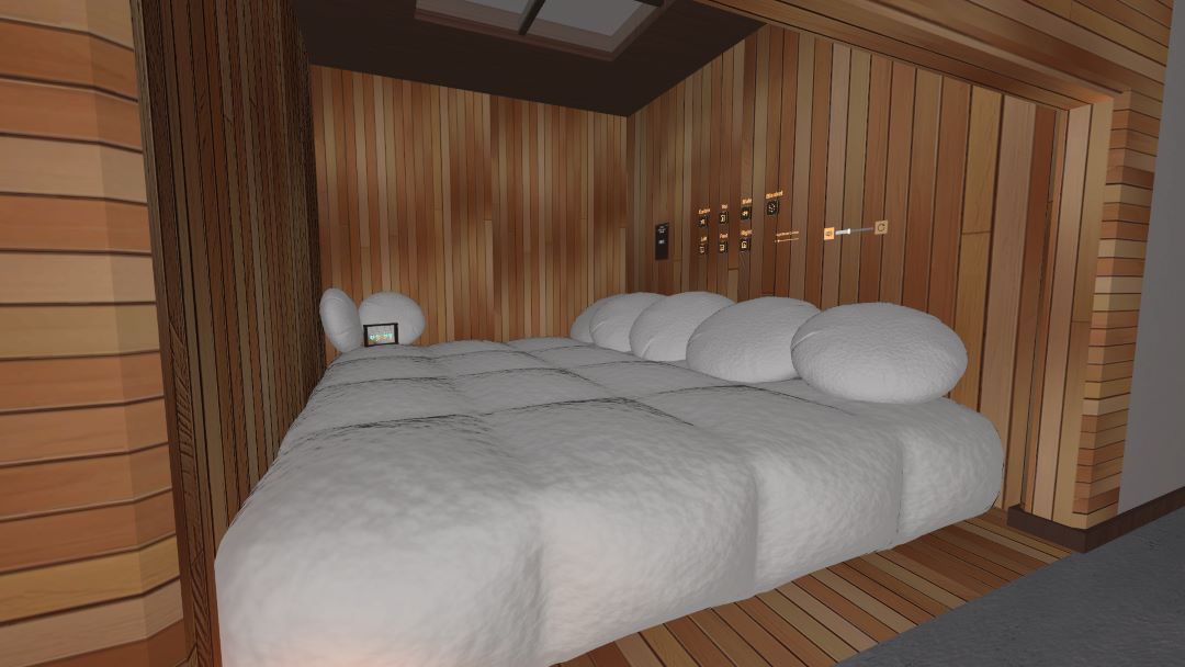 VRChatワールド紹介 OneRoom Light -F- 2