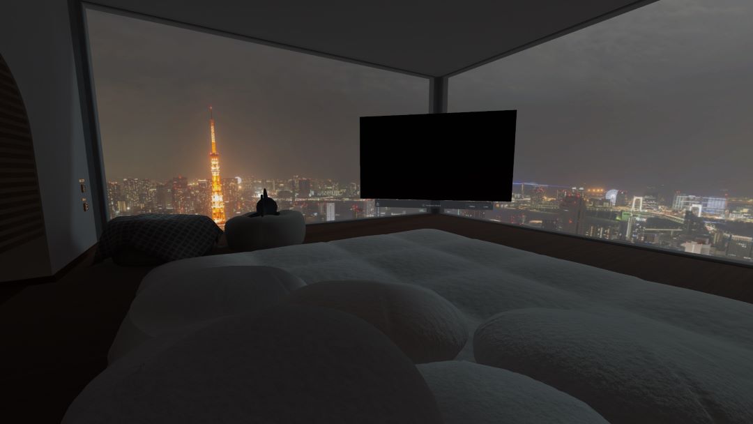 VRChatワールド紹介 OneRoom Light -F- 5