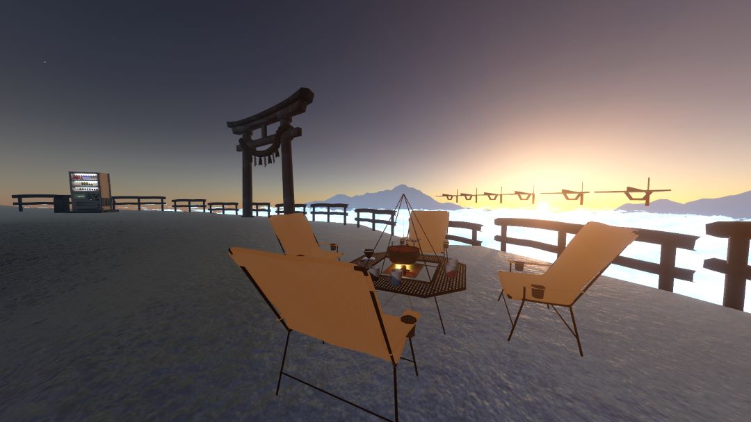 VRChatワールド紹介 夜明けの境界-The boundary of daybreak5