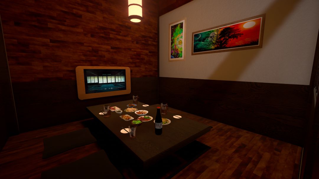 VRChatワールド紹介 寝転ん宴会場․v2 5