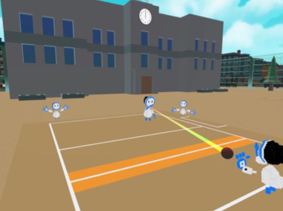 VRChatワールド紹介 DodgeBall サムネイル