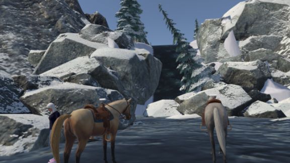 VRChatワールド紹介 Horse Mountain サムネイル