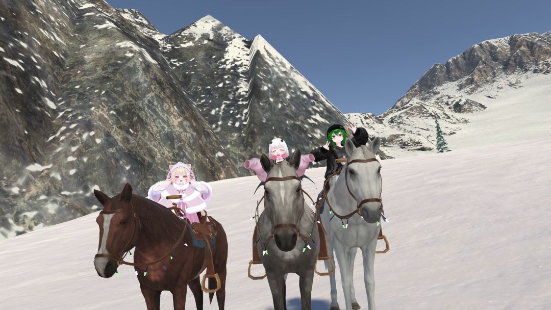 VRChatワールド紹介 Horse Mountain4