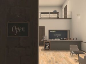 VRChatワールド紹介 JUST CAFE サムネイル