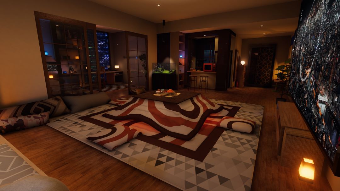 VRChatワールド紹介 Kotatsmuri-こたつむり- 3