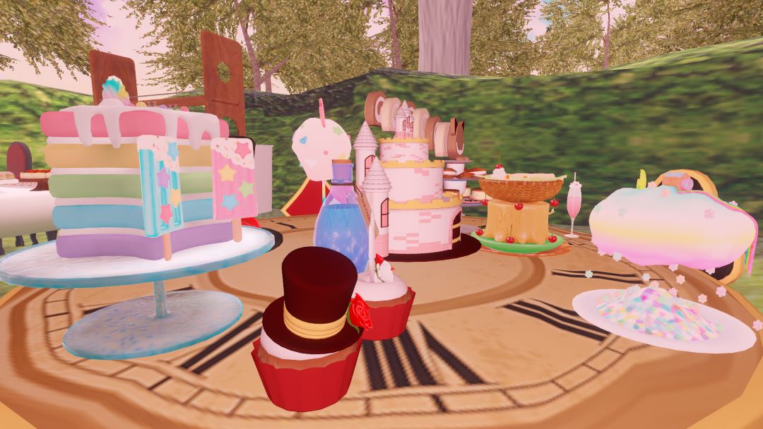 VRChatワールド紹介 Kurono Alice's Tea Party 3