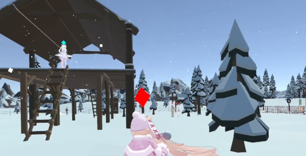 VRChatワールド紹介 Snowball Fight 4