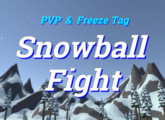 VRChatワールド紹介 Snowball Fight サムネイル