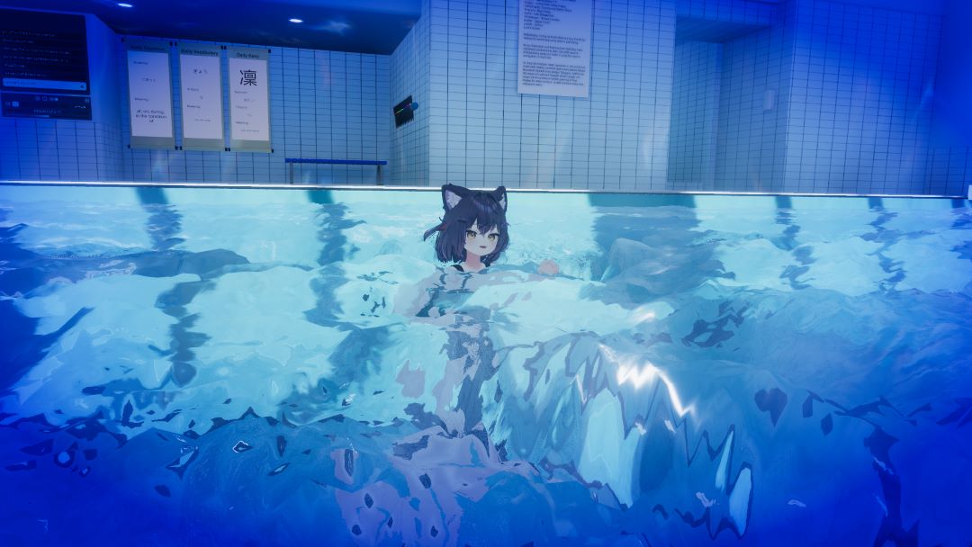 VRChatワールド紹介 THE Swimming Pool3