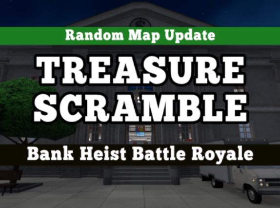 VRChatワールド紹介 Treasure Scramble サムネイル