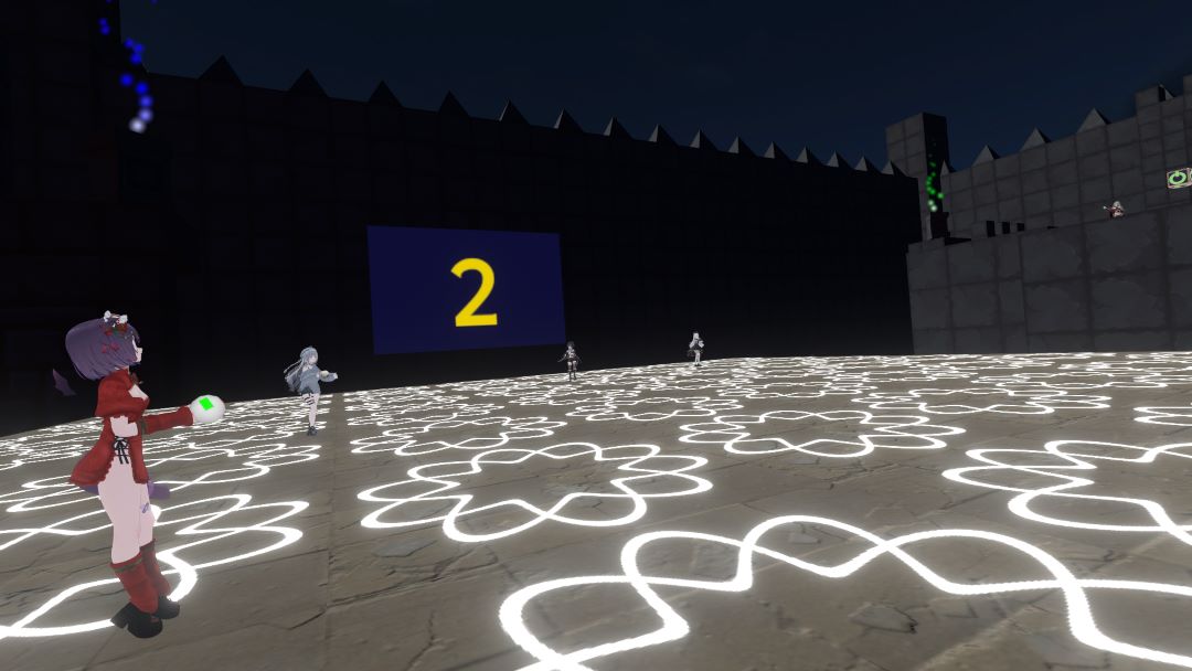 VRChatワールド紹介 Udon Falling Fight 5