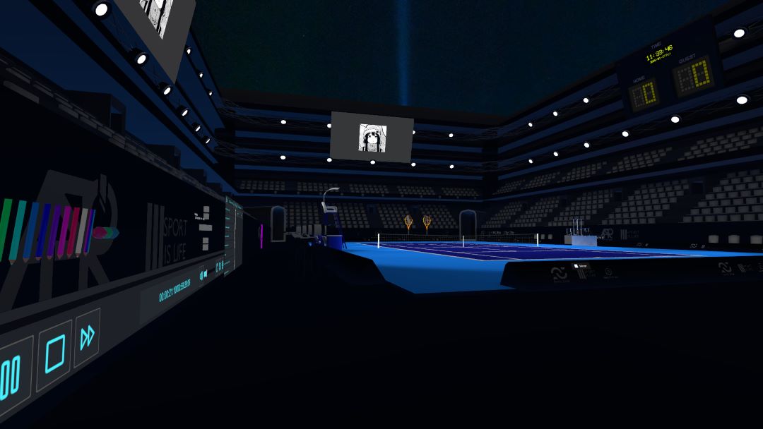 VRChatワールド紹介 tennis game stadium 2