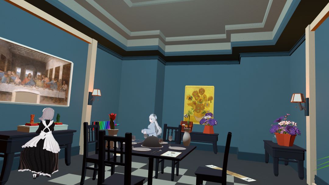 VRChatワールド紹介 脱出ゲーム「殺人レストランからの脱出」 2