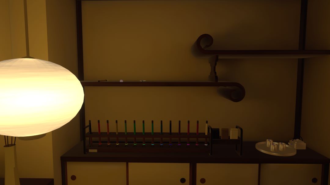 VRChatワールド紹介 雨見るペントハウス ～Japanese-style penthouse under the rain～ 2