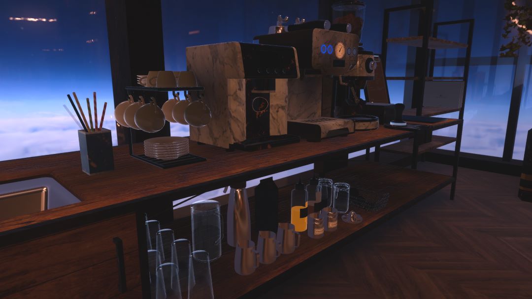 VRChatワールド紹介 雲上の一刻 - クリスマス対応3