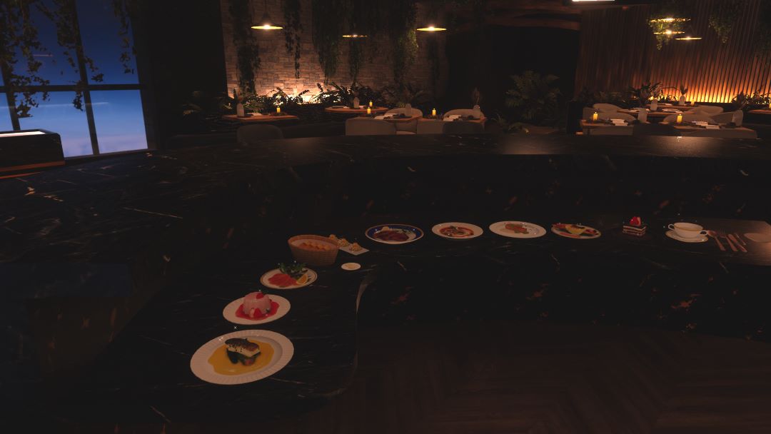 VRChatワールド紹介 雲上の一刻 - クリスマス対応4