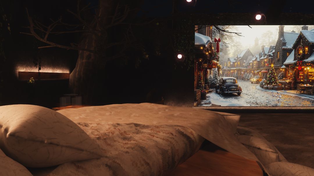 VRChatワールド紹介 雲上の一刻 - クリスマス対応6