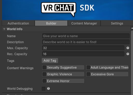VRChat ワールド作成方法13