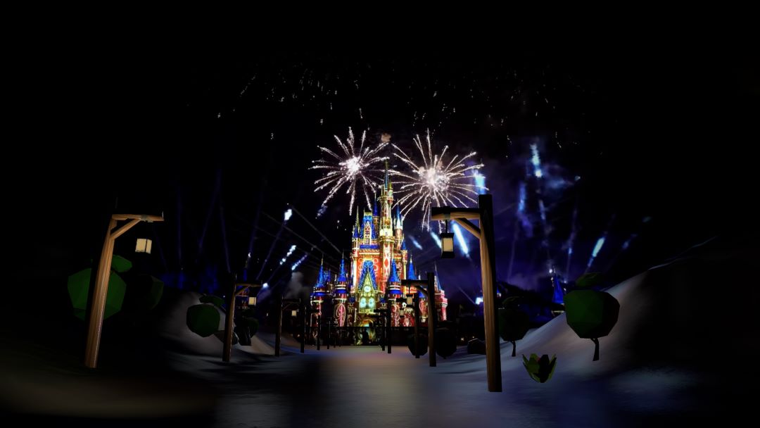 VRChatワールド紹介 Disneys HEA Fireworks 3