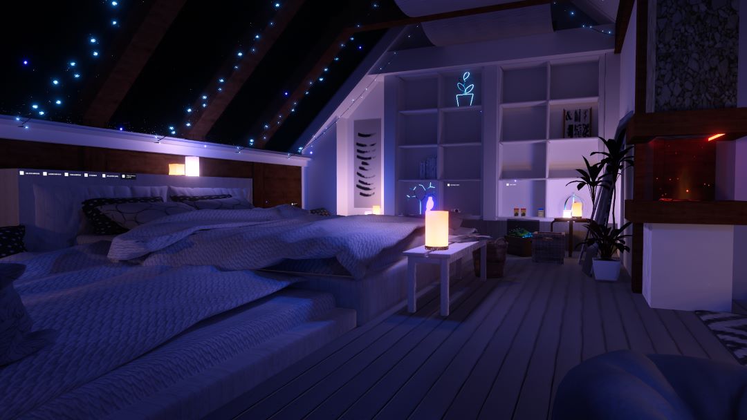 VRChatワールド紹介 Goodnight Sleep（Cabin） 2